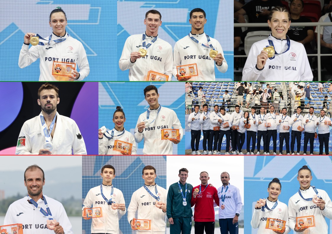 Portugal fecha Jogos Mundiais com 10 medalhas conquistadas