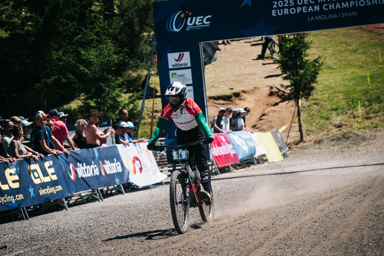 Seleção nacional marcou presença no europeu de downhill que decorreu em Espanha
