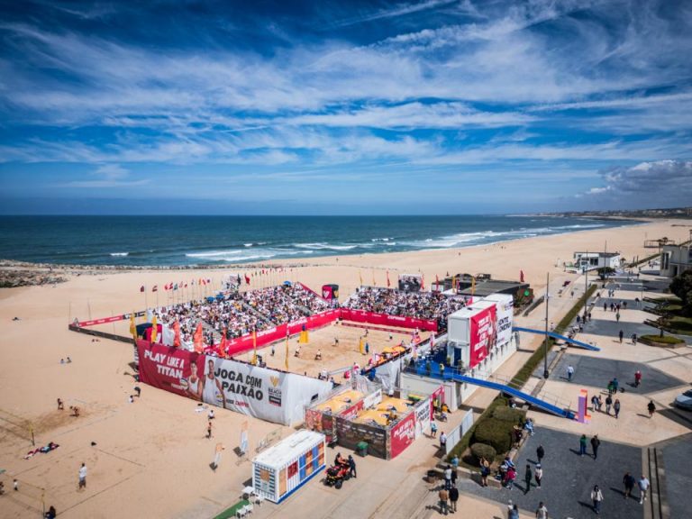 Noruega e Alemanha vencem Taça das Nações de Voleibol de Praia em Espinho