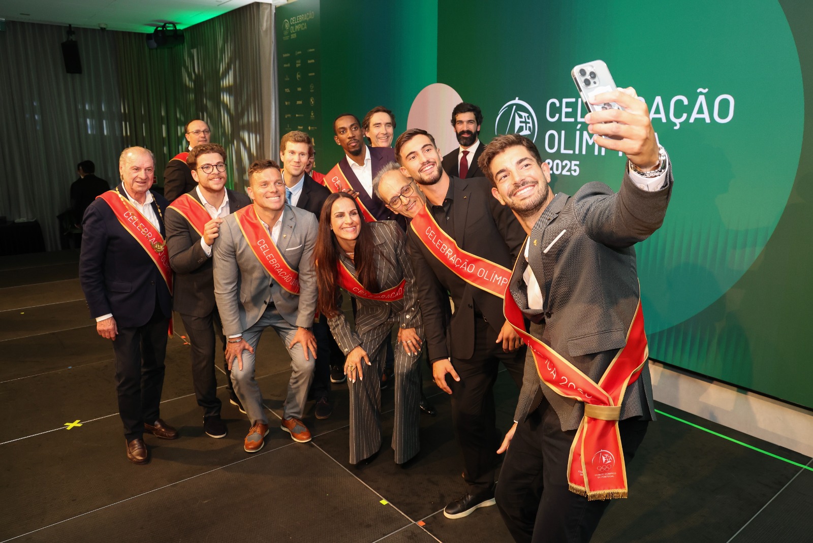 Presidente da República entregou condecorações honoríficas a sexteto luso durante a Celebração Olímpica