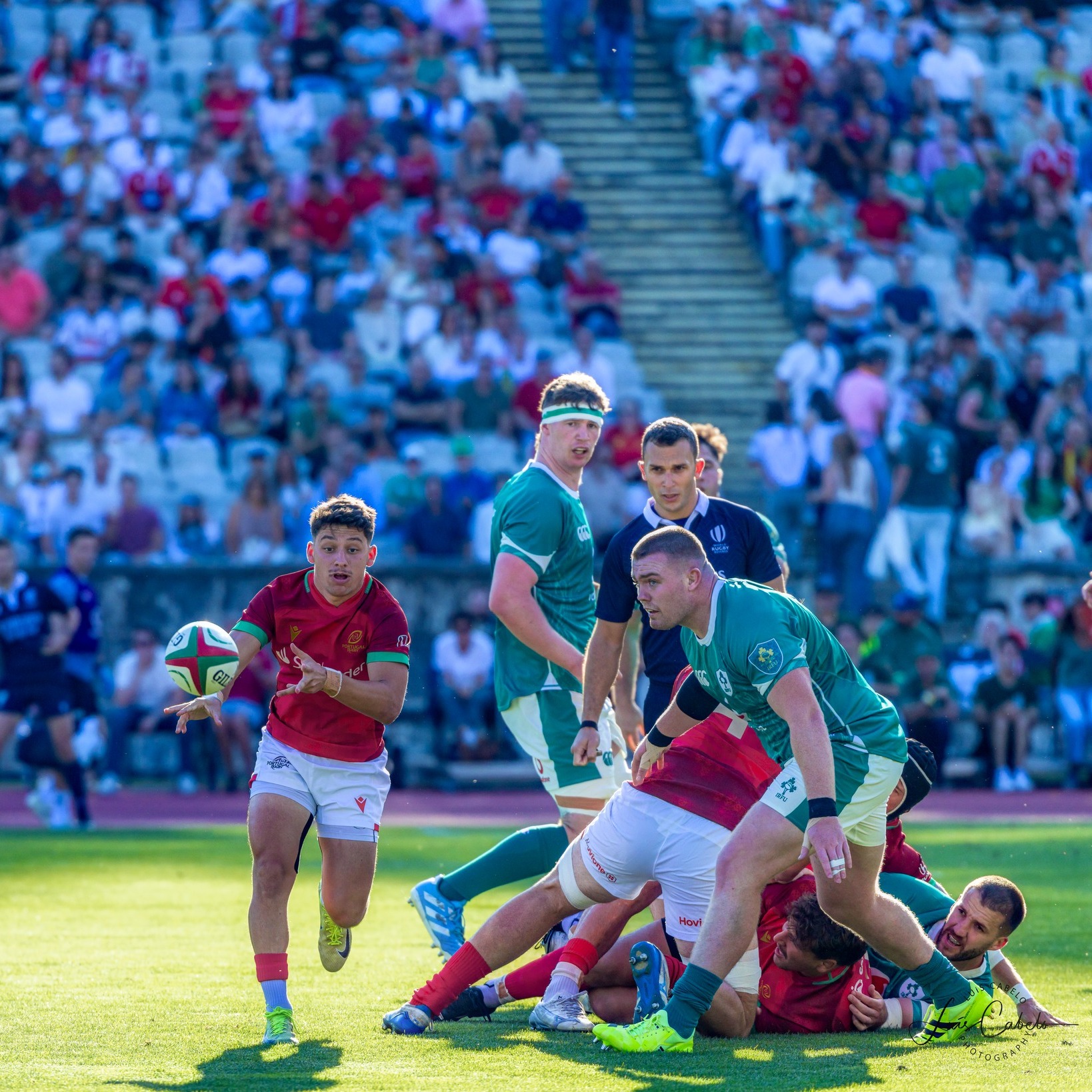 Portugal com Irlanda, Escócia e Uruguai  no Campeonato do Mundo de Rugby