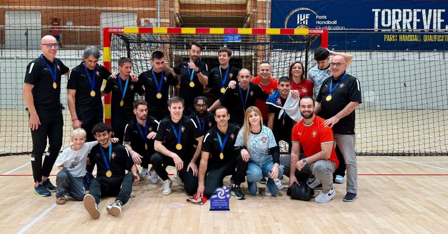 Portugal hexacampeão mundial de futsal para atletas com deficiência intelectual