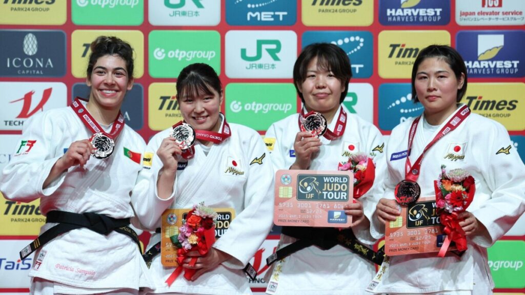 Judoca portuguesa Patrícia Sampaio fecha ano na liderança mundial de -78 kg