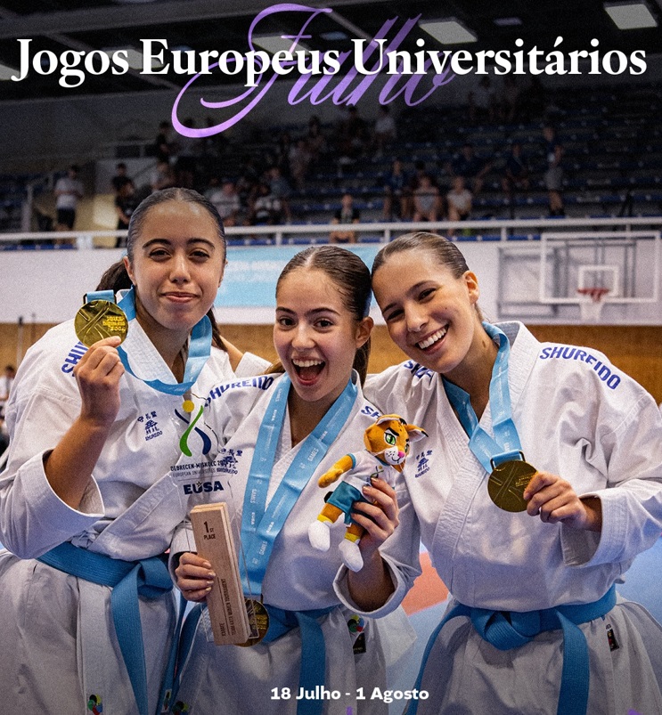 Portugal participa com nove modalidades nos mundiais universitários em 2026