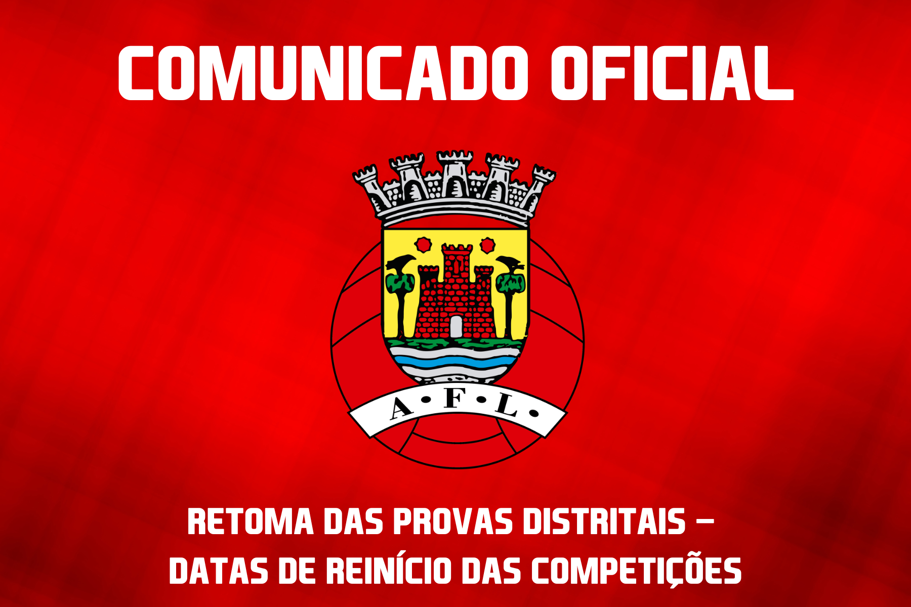 Competições da AF Leiria voltam no dia 6 de março