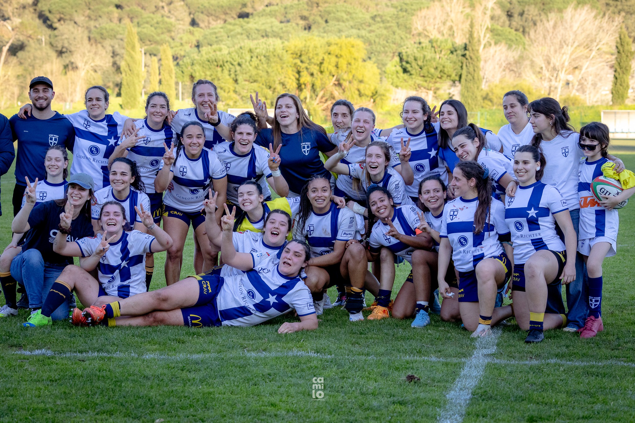 Sport CP/CRAV sagrou-se bicampeã nacional feminina de rugby no Jamor