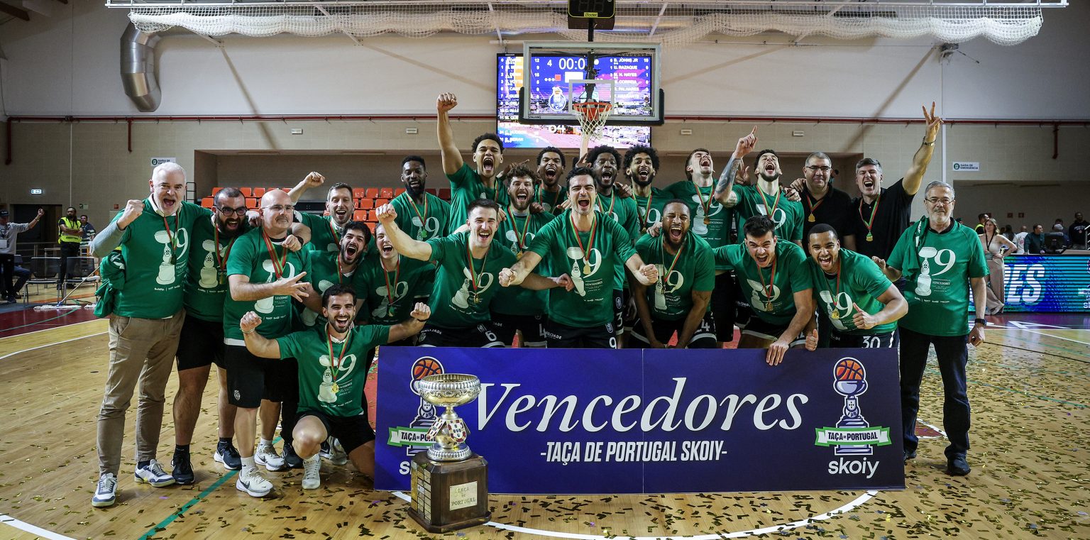 Sporting bateu o FC Porto em Albufeira e ergueu Taça de Portugal em basquetebol
