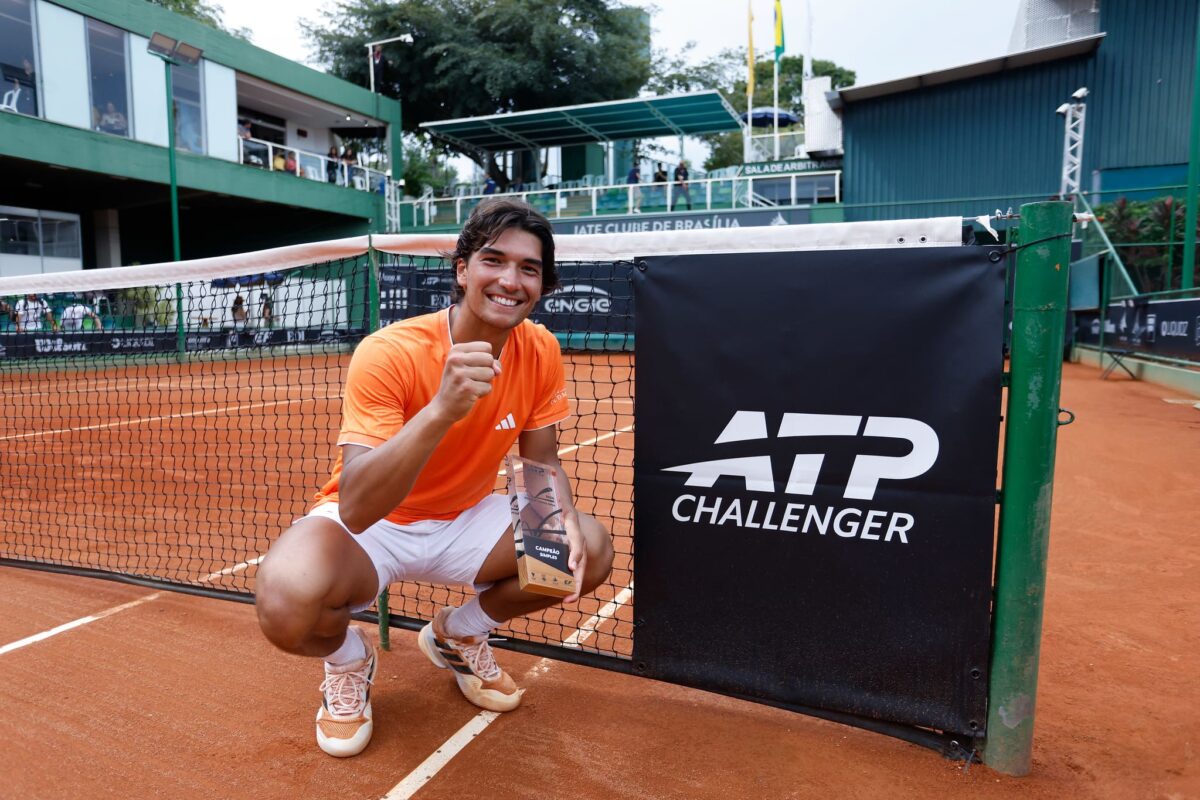Henrique Rocha conquista Brasília e segue para os oitavos-de-final do ATP 75 de Santiago do Chile