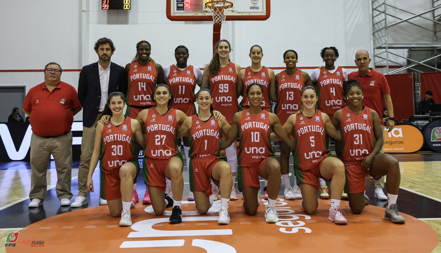 Seleção lusa feminina de basquetebol vai jogar este sábado com a Sérvia