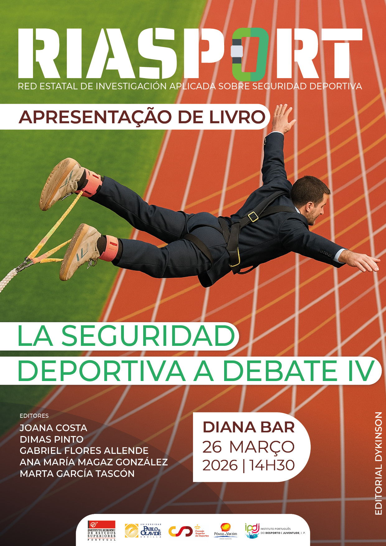 Pedro Dias apresenta na Póvoa de Varzim o livro “La Seguridad Deportiva a Debate IV”