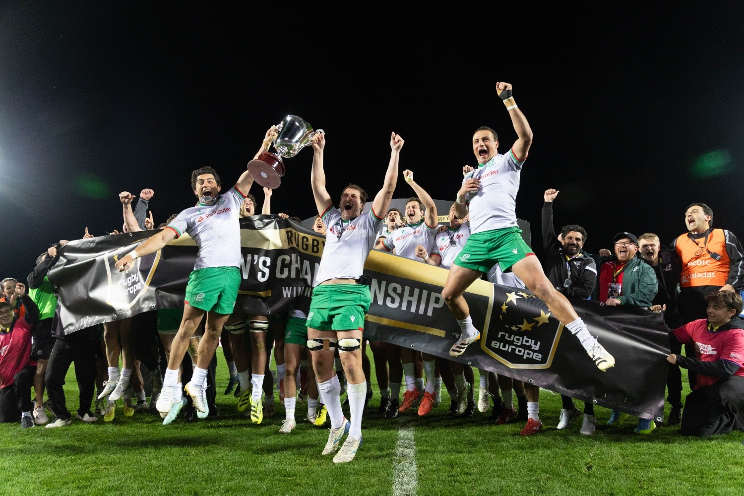 Seleção lusa de rugby vence segundo título no Europe Championship