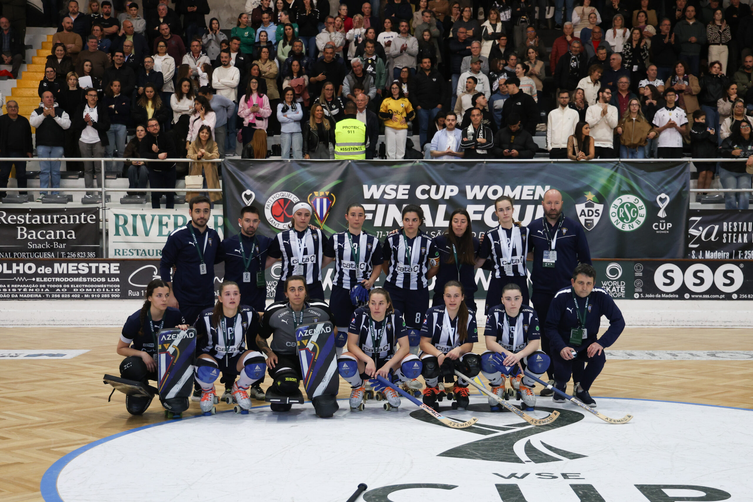 AD Sanjoanense ergue Taça Europeia Feminina de Hóquei em Patins em casa