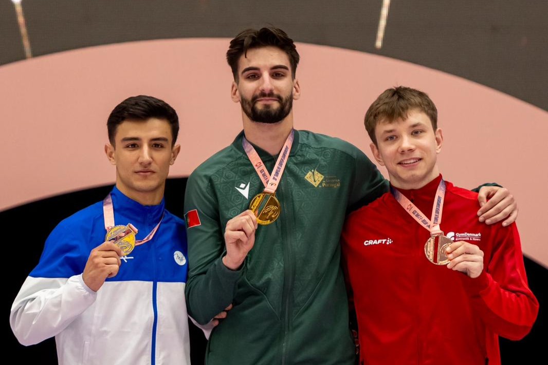 Seleção portuguesa conquista oito medalhas no Campeonato Europeu de Trampolins no Algarve