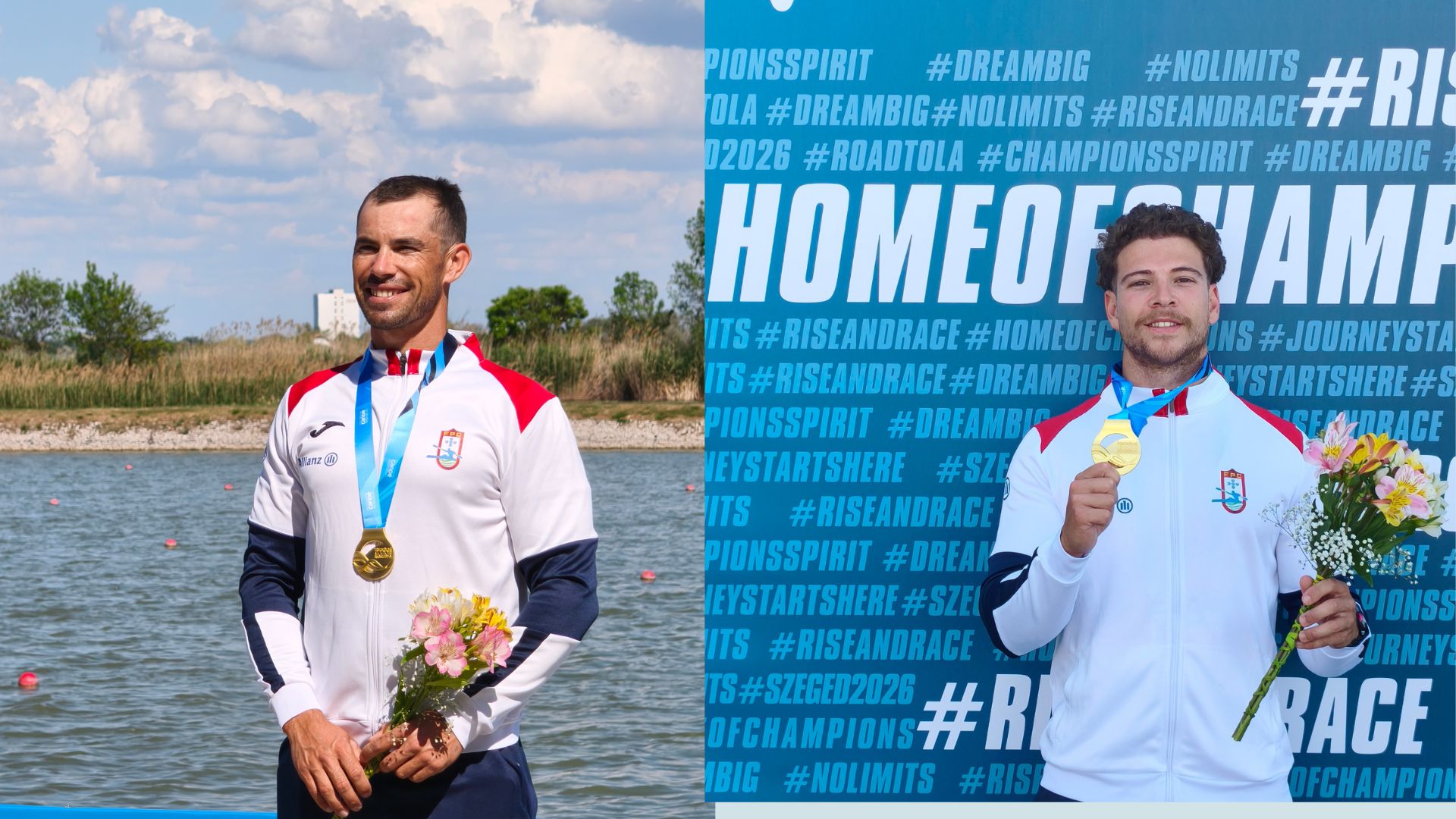 Fernando Pimenta e Pedro Casinha conquistam medalhas de ouro na Taça do Mundo de Velocidade