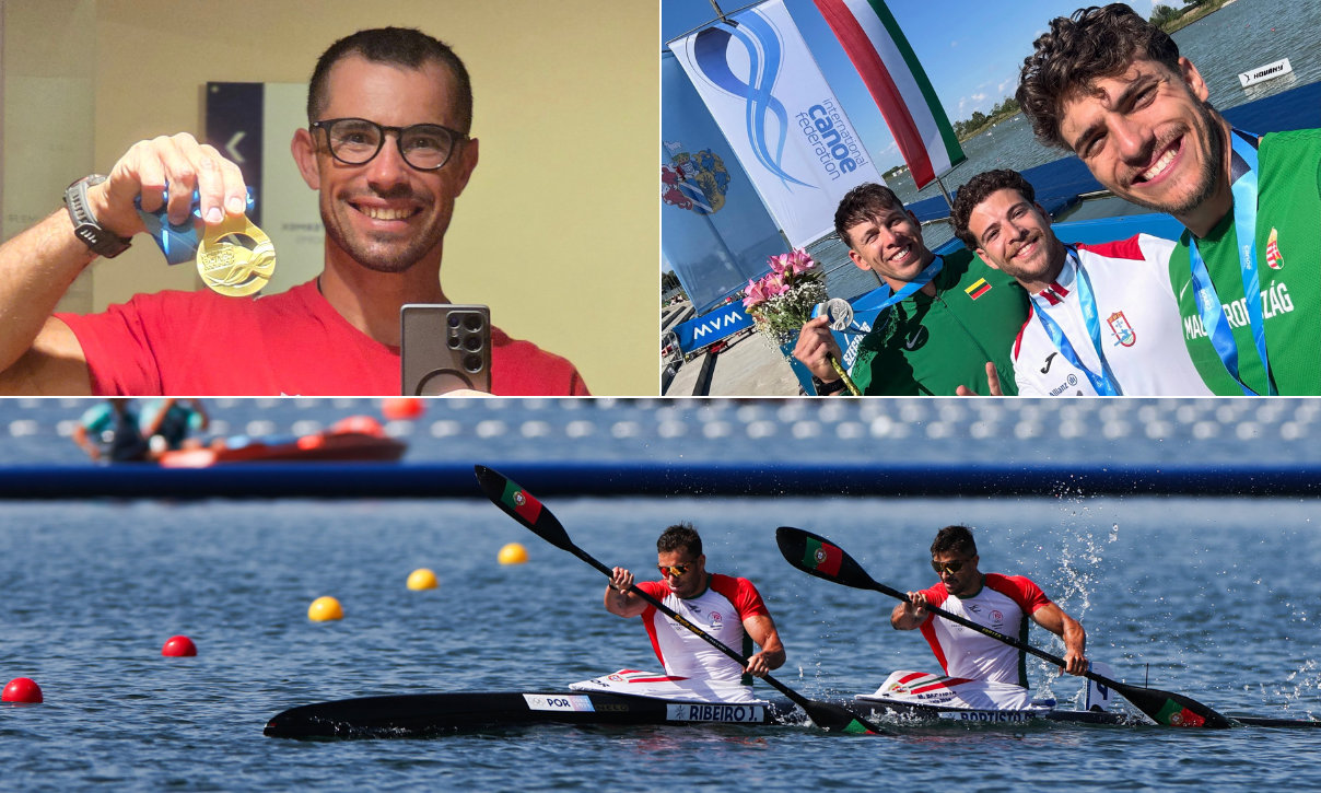 Portugal conquista na Hungria quatro medalhas na Taça do Mundo de Canoagem de Velocidade
