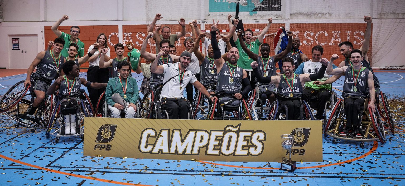 GDD Alcoitão sagrou-se bicampeão de basquetebol em cadeira de rodas