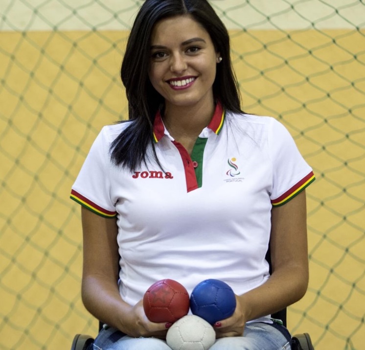 Carla Oliveira conquistou  duas medalhas (ouro e prata) a Taça do Mundo de Boccia