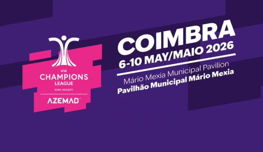 Fase final da Liga dos Campeões  de Hóquei em Patins arranca em Coimbra