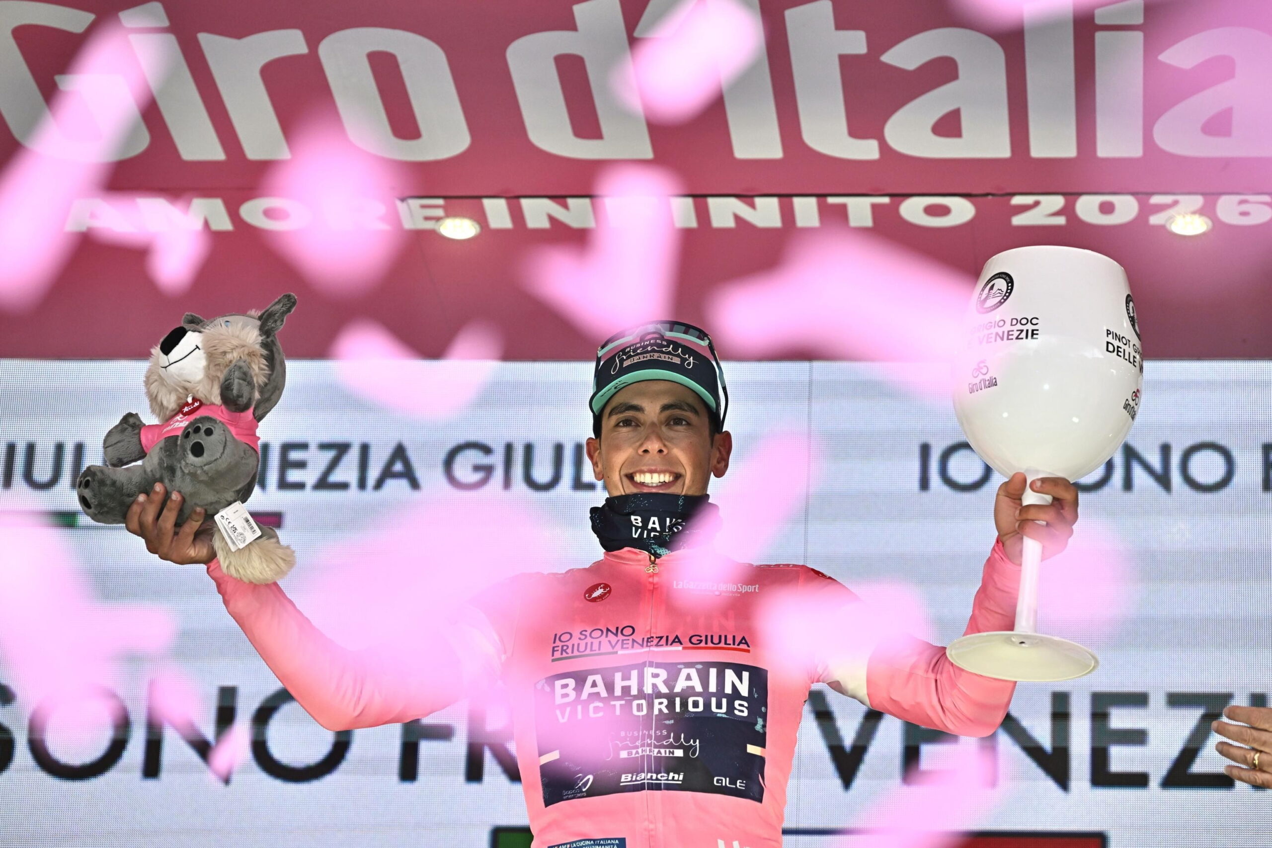 Afonso Eulálio é o terceiro luso a vestir camisola rosa no “Giro”