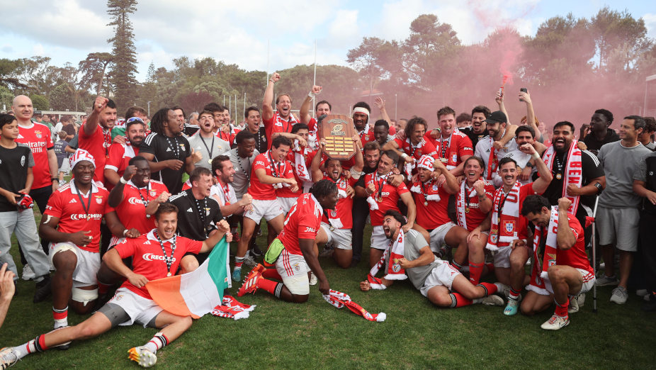 Benfica conquista título de campeão nacional de rugby que lhe “fugia” há 25 anos